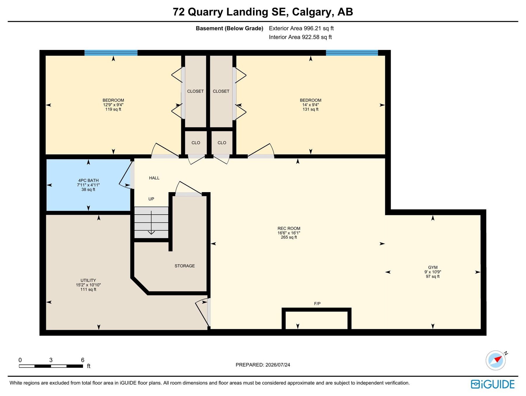 Basement floor plan