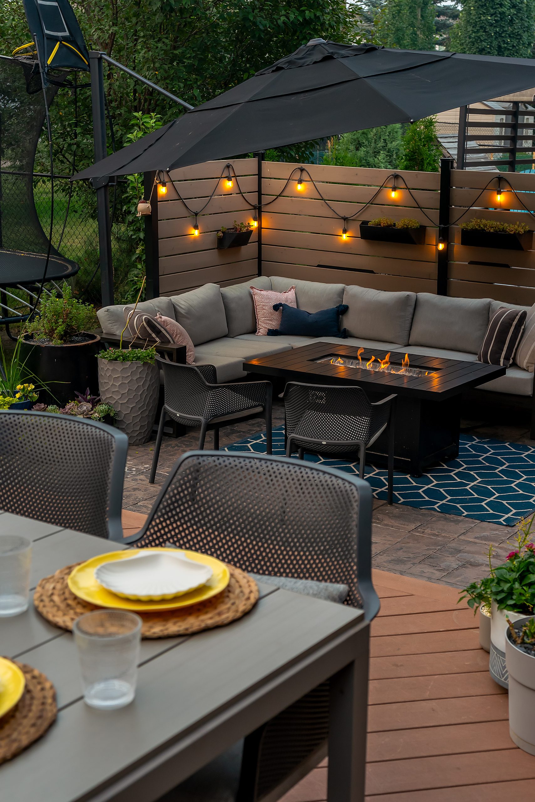 Firepit lounge